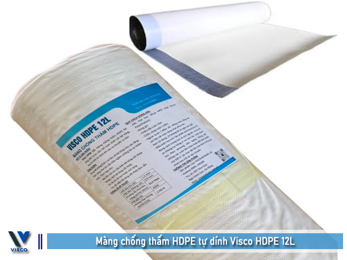 Màng chống thấm Visco HDPE 12L (20*1M)