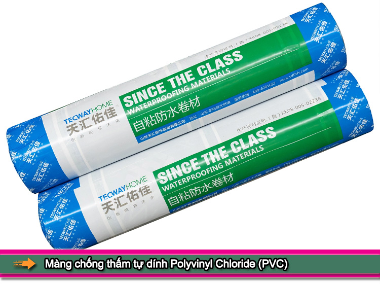 Màng chống thấm tự dính HDPE loại nào tốt nhất?