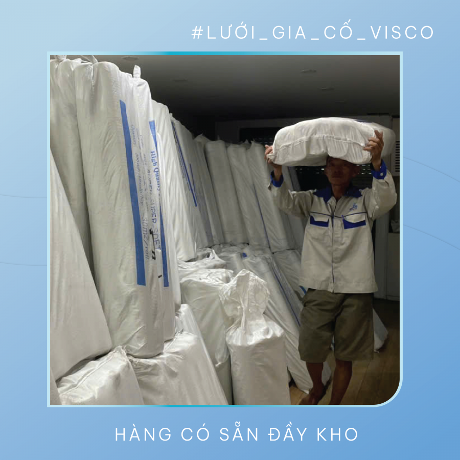 Lưới Thủy Tinh Gia Cố VISCO – Giải Pháp Chống Thấm, Chống Nứt Hiệu Quả Trong Xây Dựng