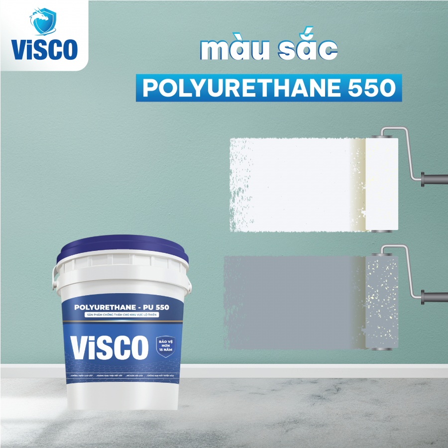 Sơn Chống Thấm ViSCO Polyurethane – Giải Pháp Chống Thấm Toàn Diện