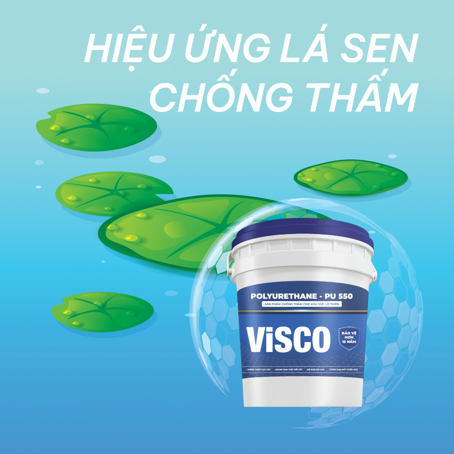 Visco PU – Giải pháp chống thấm hiệu quả cho mọi công trình