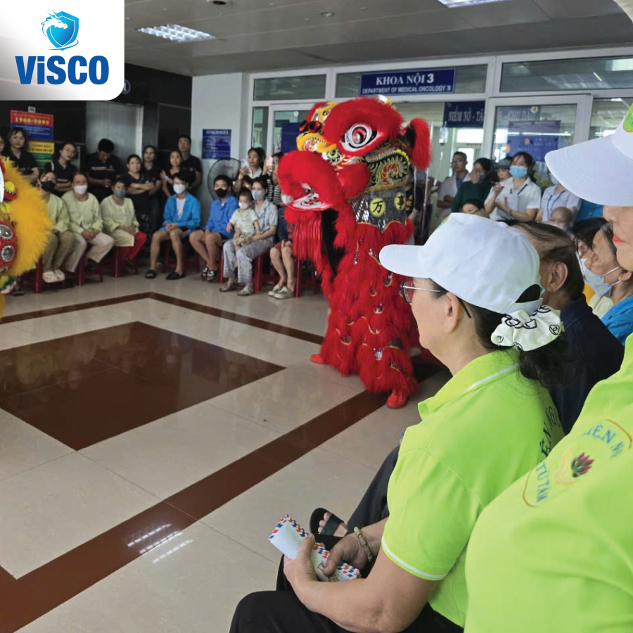 VISCO tổ chức Trung Thu yêu thương cho các em nhỏ tại Bệnh viện Ung Bướu