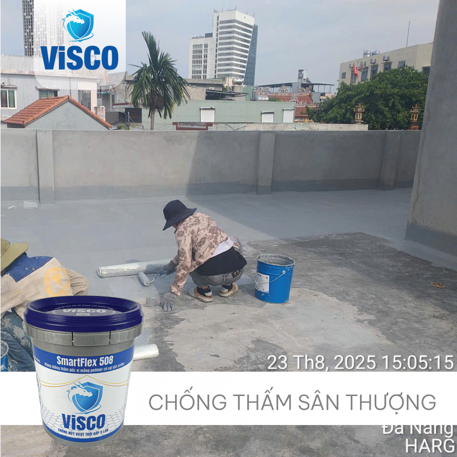 Sơn Chống Thấm Đa Năng ViSCO Smartflex 508 (20Kg)