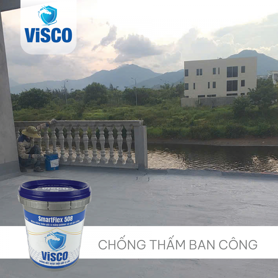 Sơn Chống Thấm Đa Năng ViSCO Smartflex 508 (20Kg)