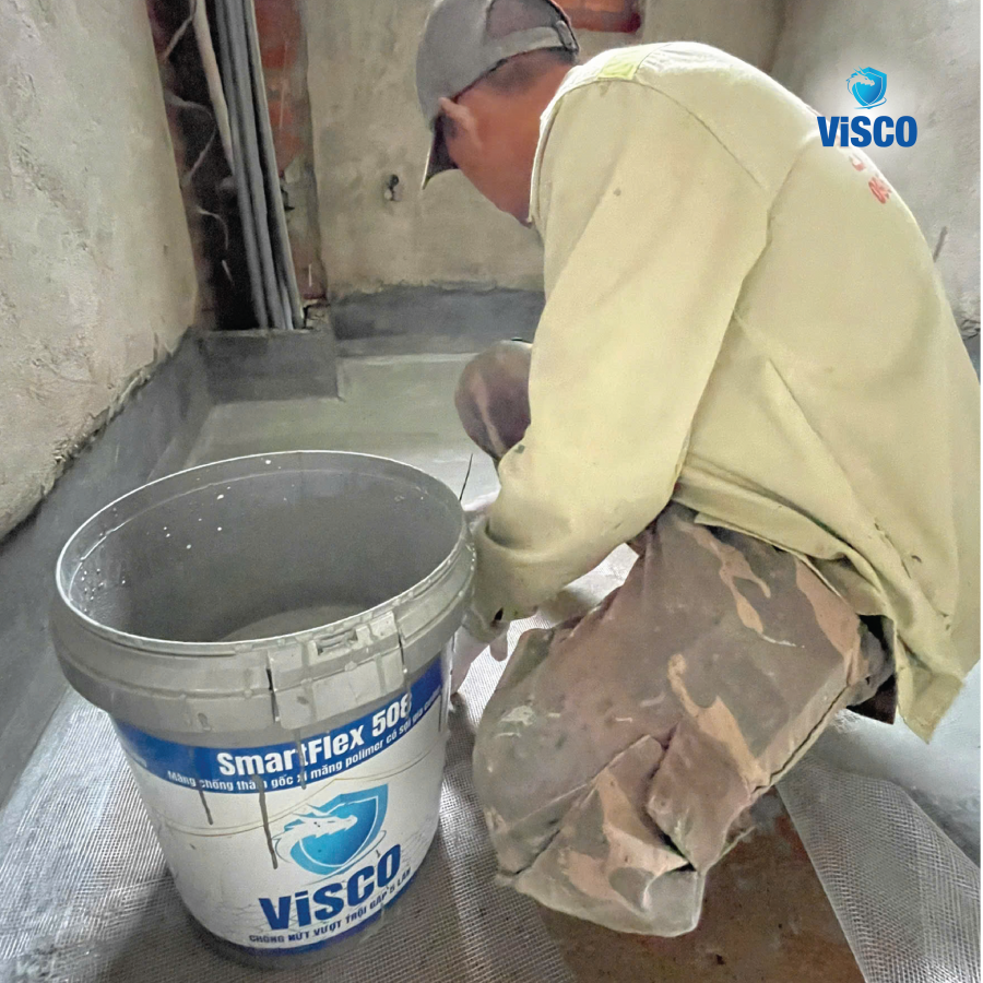 VISCO SMARTFLEX 508 – GIẢI PHÁP CHỐNG THẤM BỀN VỮNG CHO MÁI ẤM HẠNH PHÚC