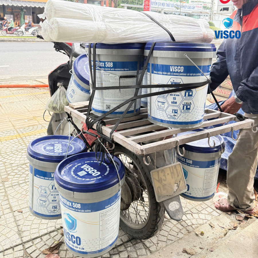 VISCO SMARTFLEX 508 – GIẢI PHÁP CHỐNG THẤM BỀN VỮNG CHO MÁI ẤM HẠNH PHÚC