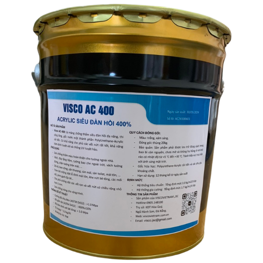 Sơn chống thấm Acrylic Visco AC 400 (20Kg)