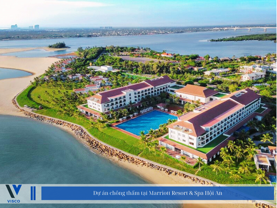 Waterproofing at Marriott Resort & Spa Hoi An Project