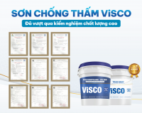 ViSCO – Sơn chống thấm đạt chuẩn kiểm nghiệm, bền bỉ lên tới 15 năm