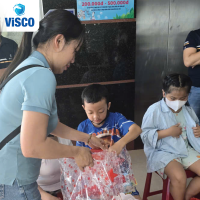 VISCO tổ chức Trung Thu yêu thương cho các em nhỏ tại Bệnh viện Ung Bướu